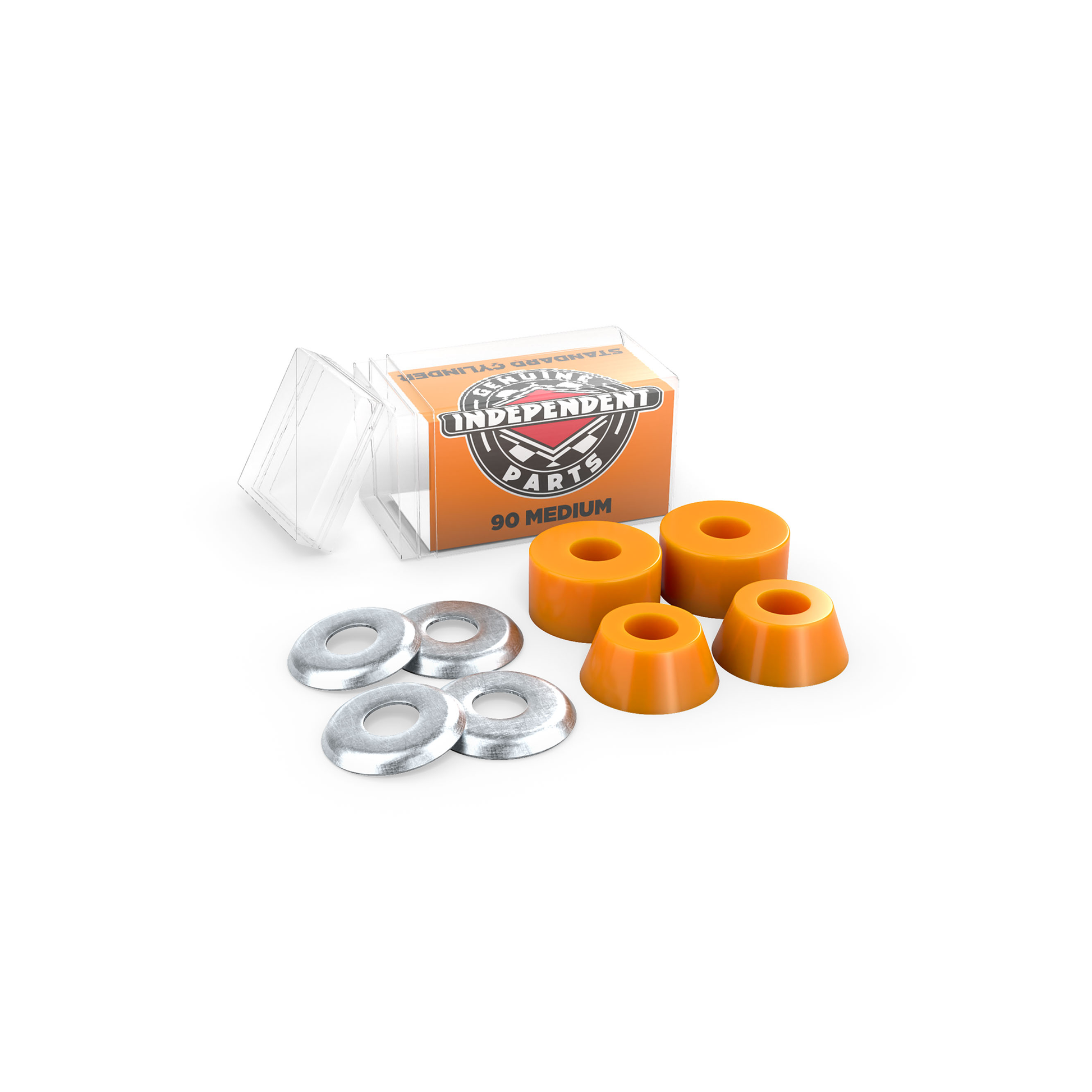 Medium 90a Standard Cylinder Independent Genuine Parts Orange Cushions