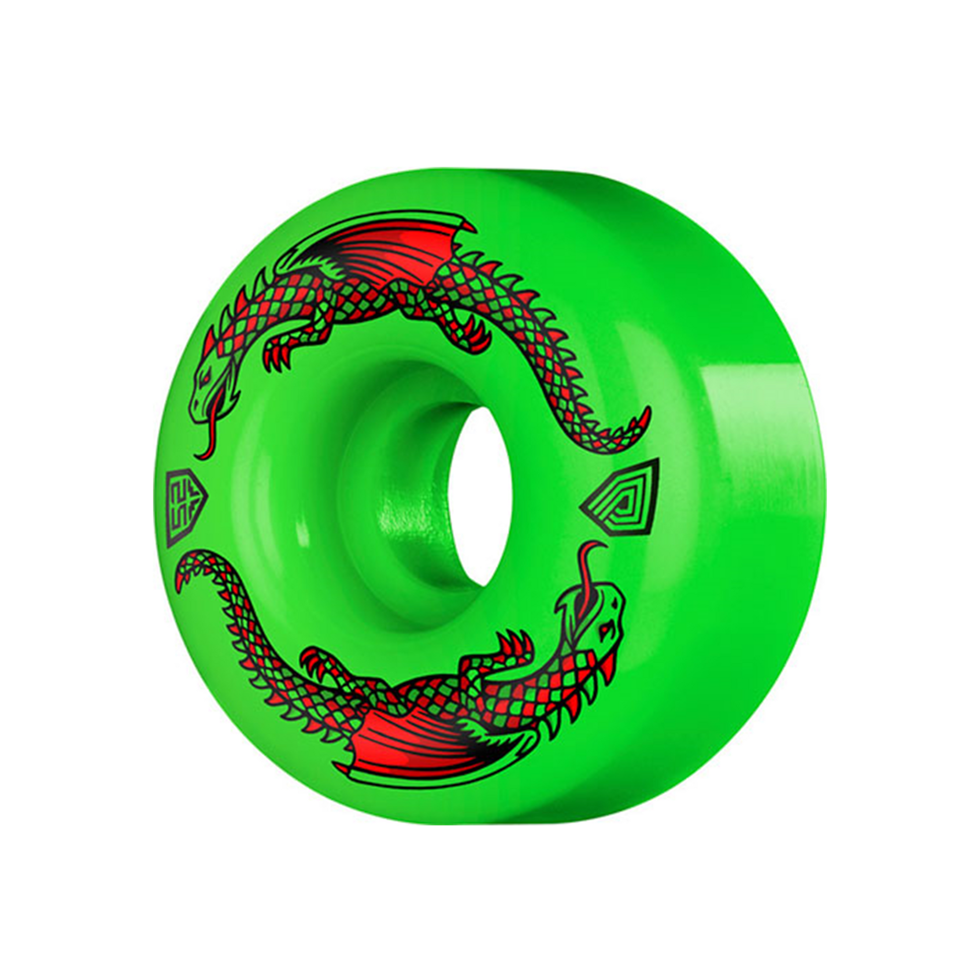 Powell Dragon Formula Green 52MM 93A