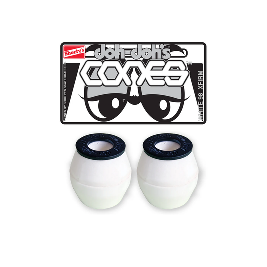 Shorty's Bushings Doh Doh's Cones White - 98A XFirm