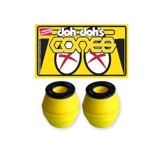 Shorty's Bushings Doh Doh's Cones Yellow - 92A Soft