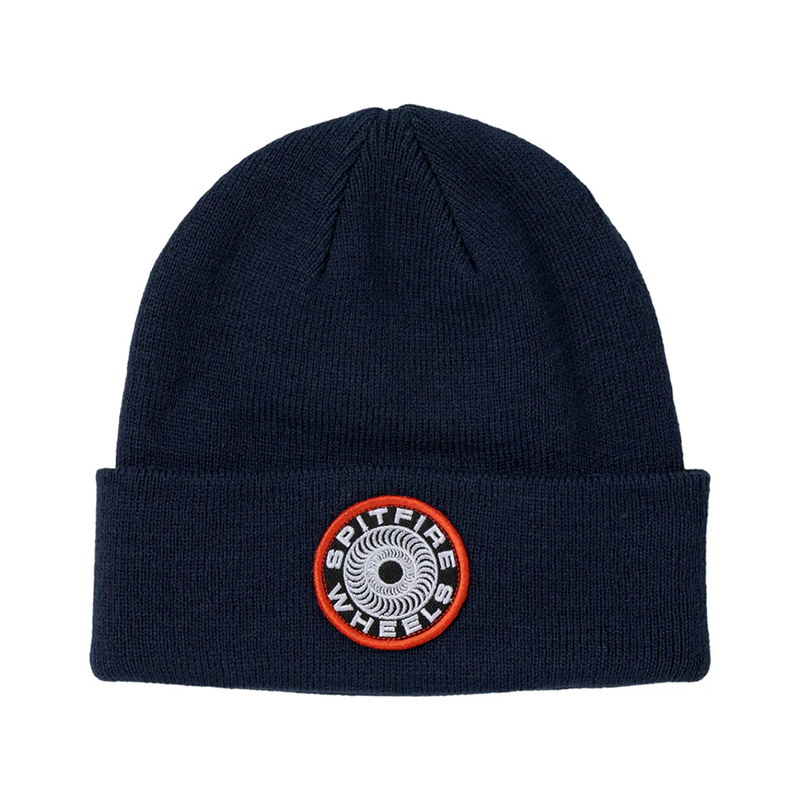 Spitfire Classic 87 Swirl Patch Beanie Navy