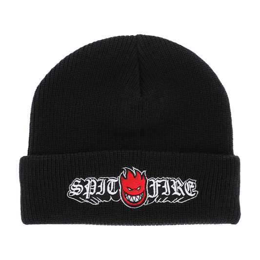 Spitfire Old E Drop Bighead Beanie Black