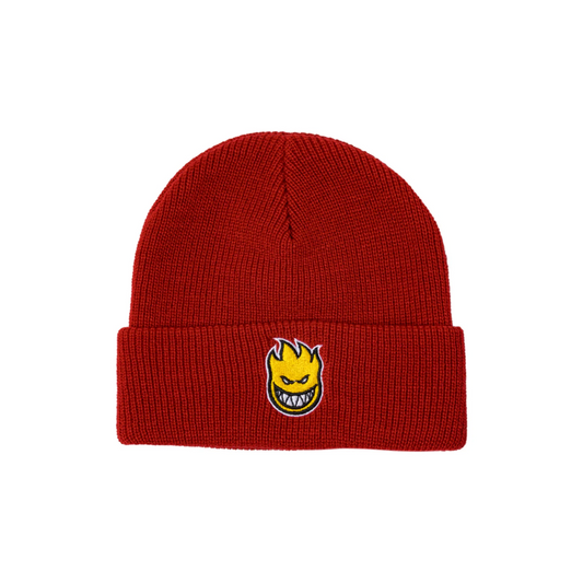 Spitfire Bighead Cuff Beanie - Red/Gold