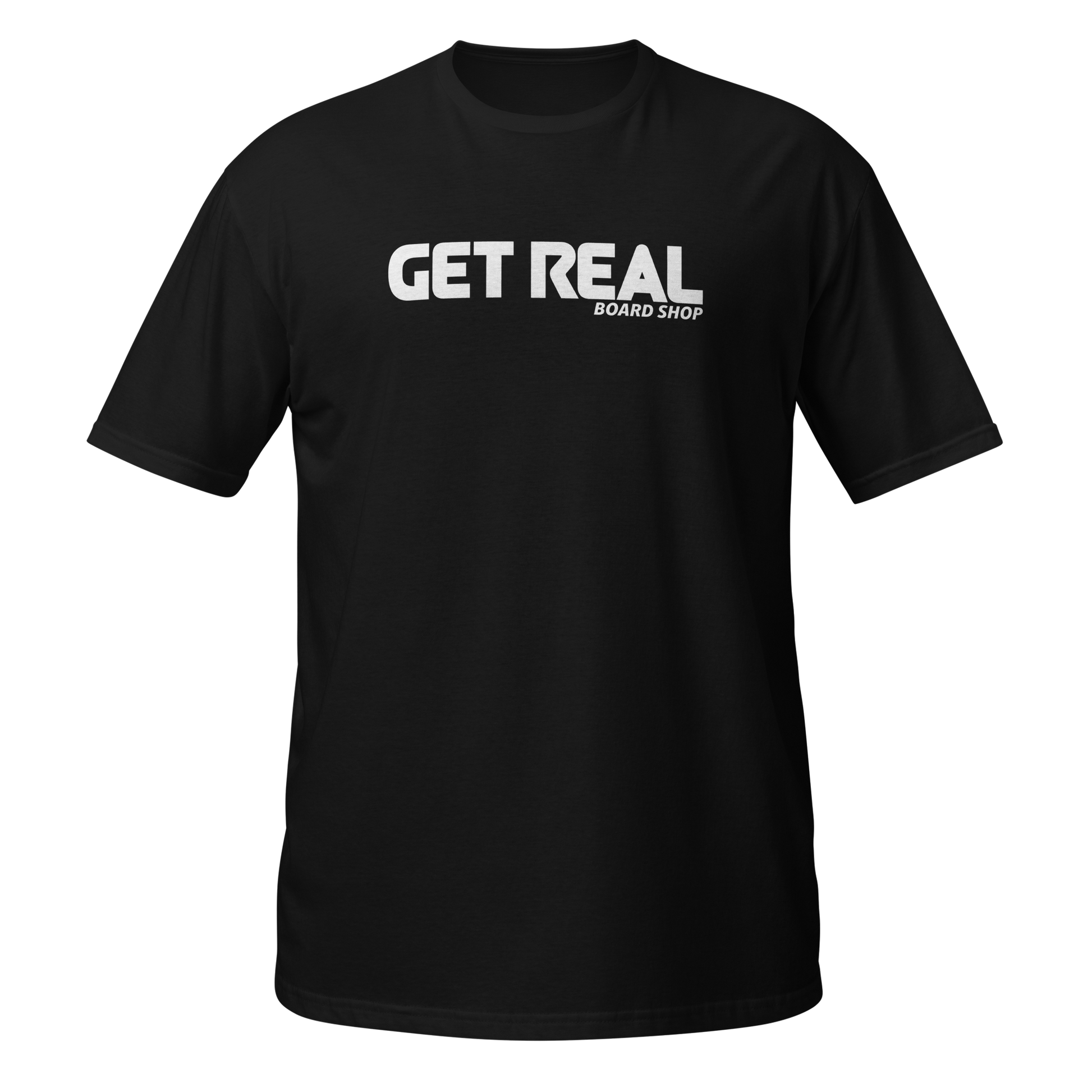 Get Real Board Shop Tee - Black V1