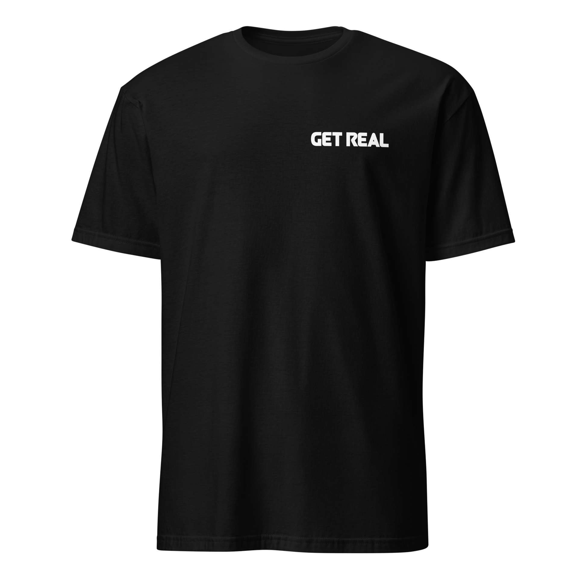 Get Real Board Shop Tee - Black V2