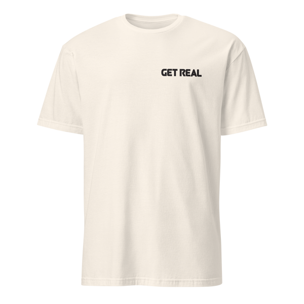 Get Real Board Shop Tee - Natural V2