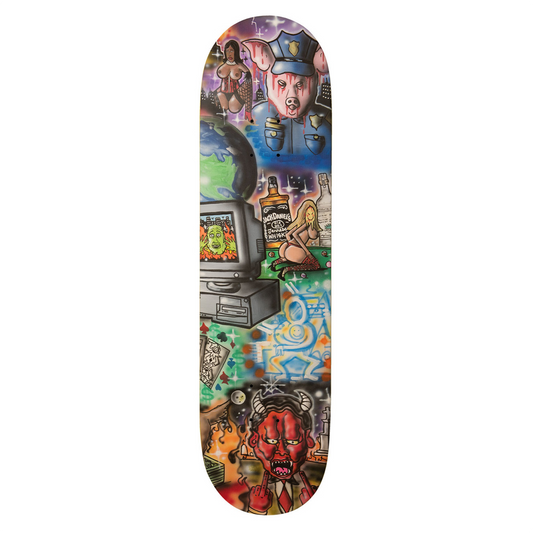 Baker Zach Hummus Skateboard Deck - 8.38