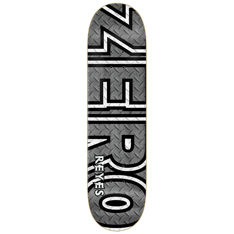 Zero Diamond Plate Bold Deck 8.25